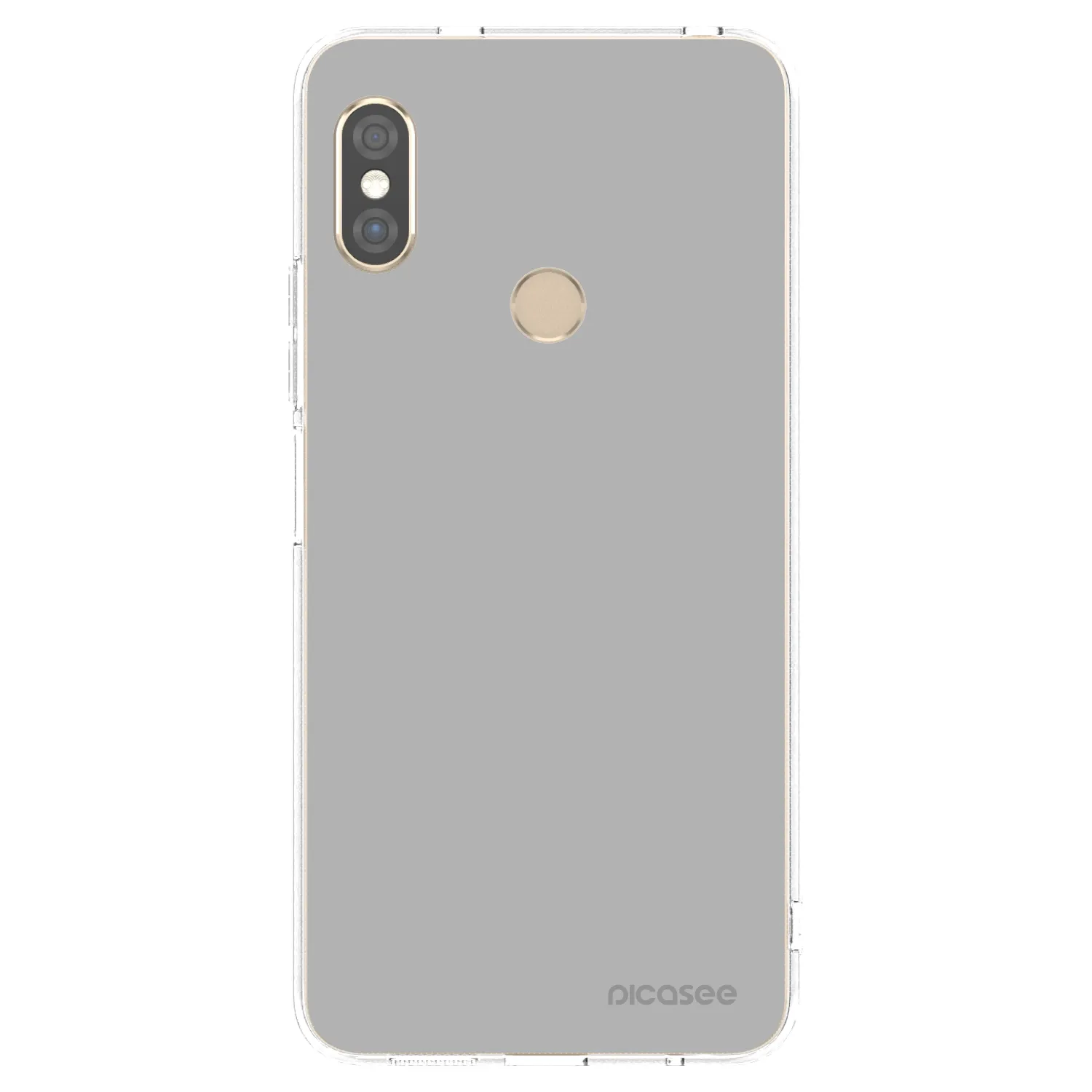 Picasee átlátszó szilikon tok az alábbi mobiltelefonokra Xiaomi Redmi Note 5 Global - Stone