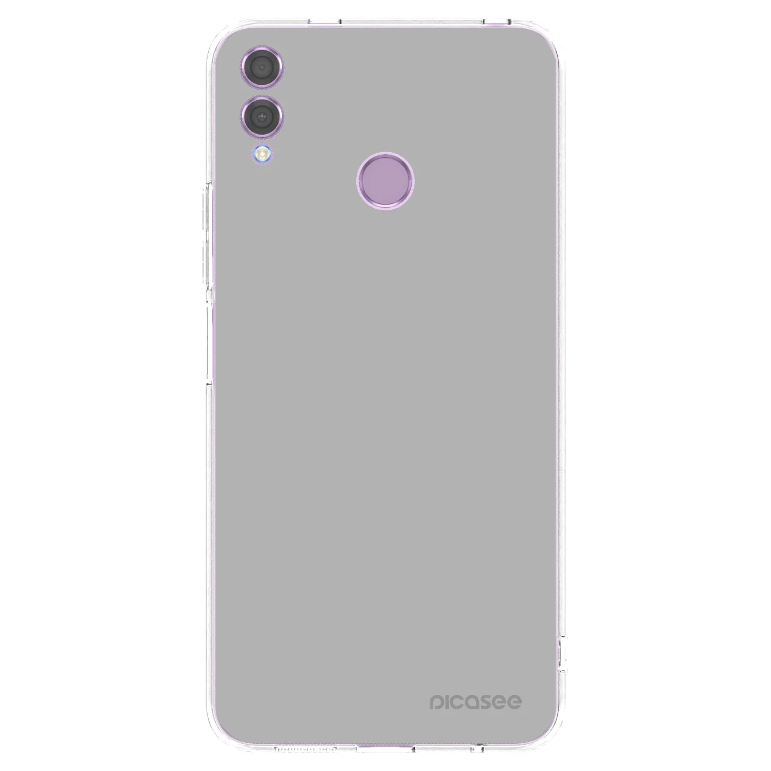 Picasee átlátszó szilikon tok az alábbi mobiltelefonokra Honor 8X - Stone