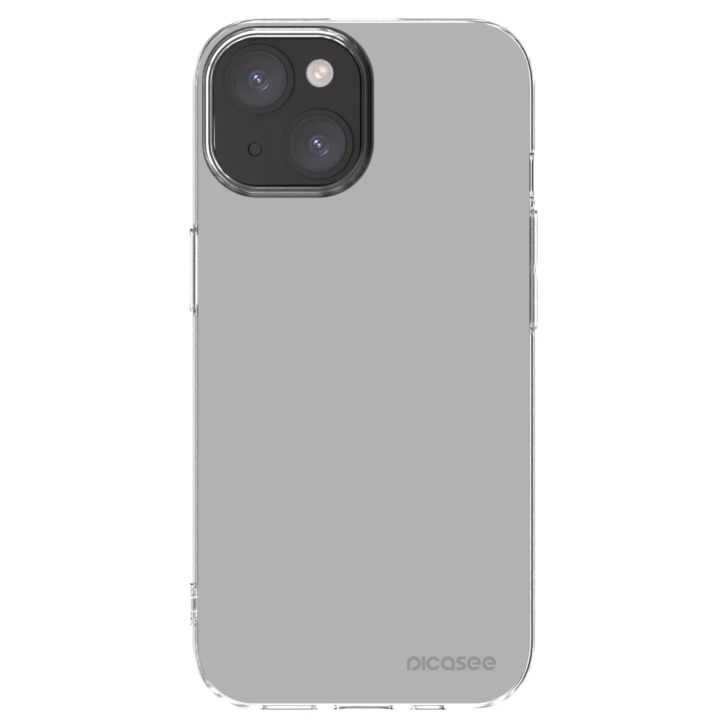 Picasee átlátszó szilikon tok az alábbi mobiltelefonokra Apple iPhone 15 - Stone
