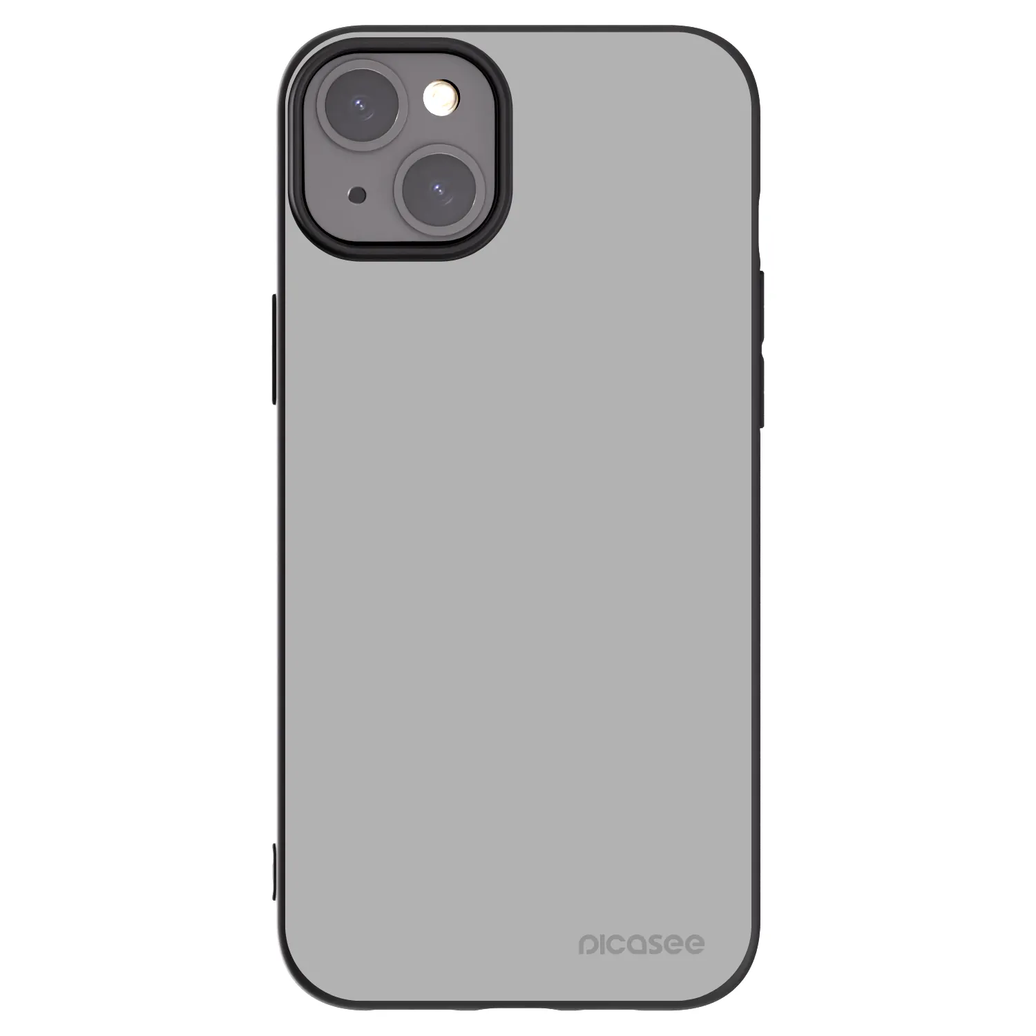 Picasee fekete szilikon tok az alábbi mobiltelefonokra Apple iPhone 15 Plus - Stone