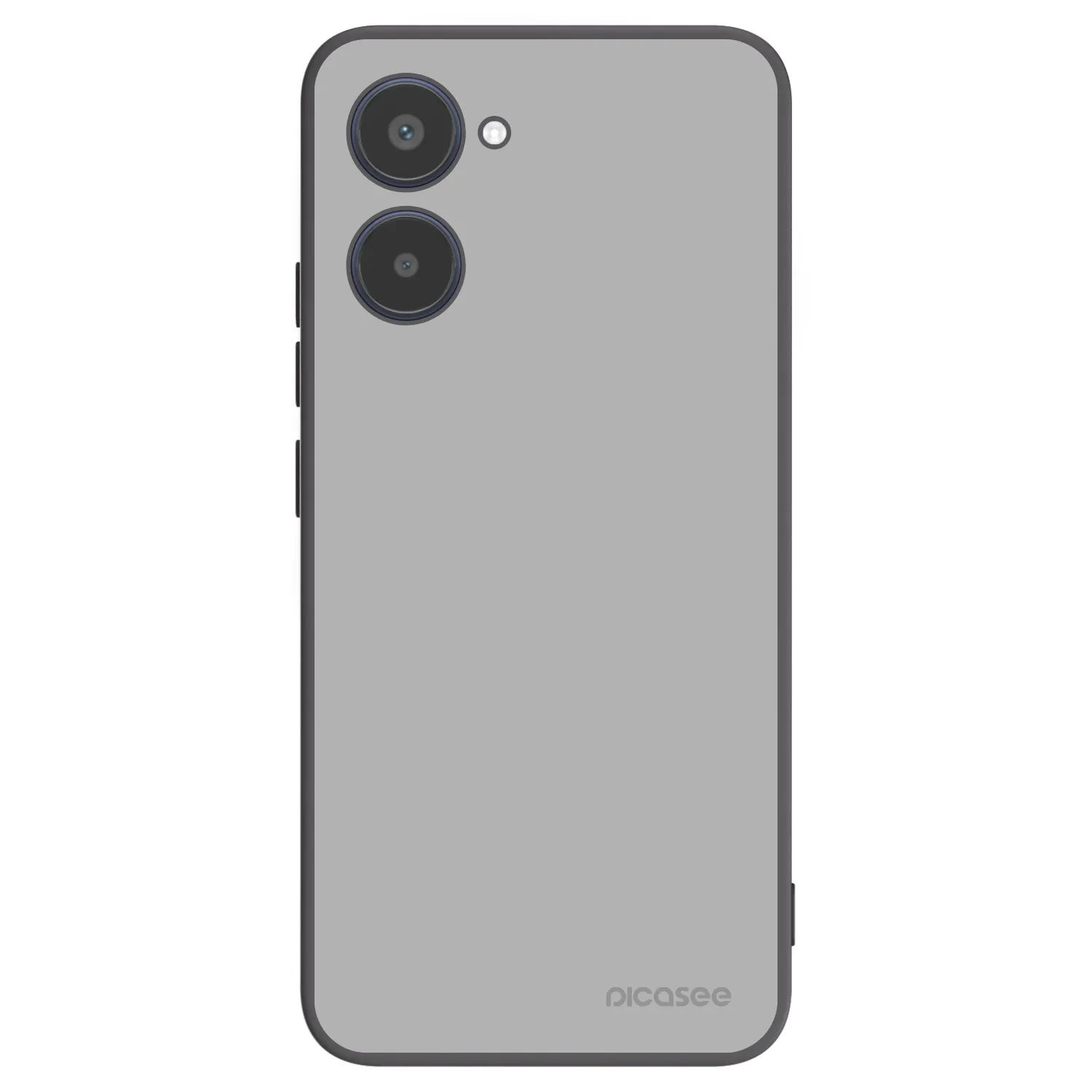 Picasee fekete szilikon tok az alábbi mobiltelefonokra Realme 10 4G - Stone
