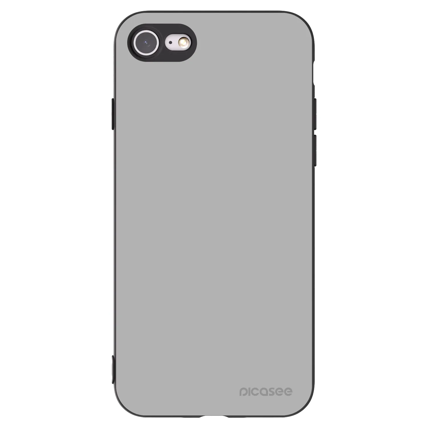 Picasee fekete szilikon tok az alábbi mobiltelefonokra Apple iPhone 7 - Stone