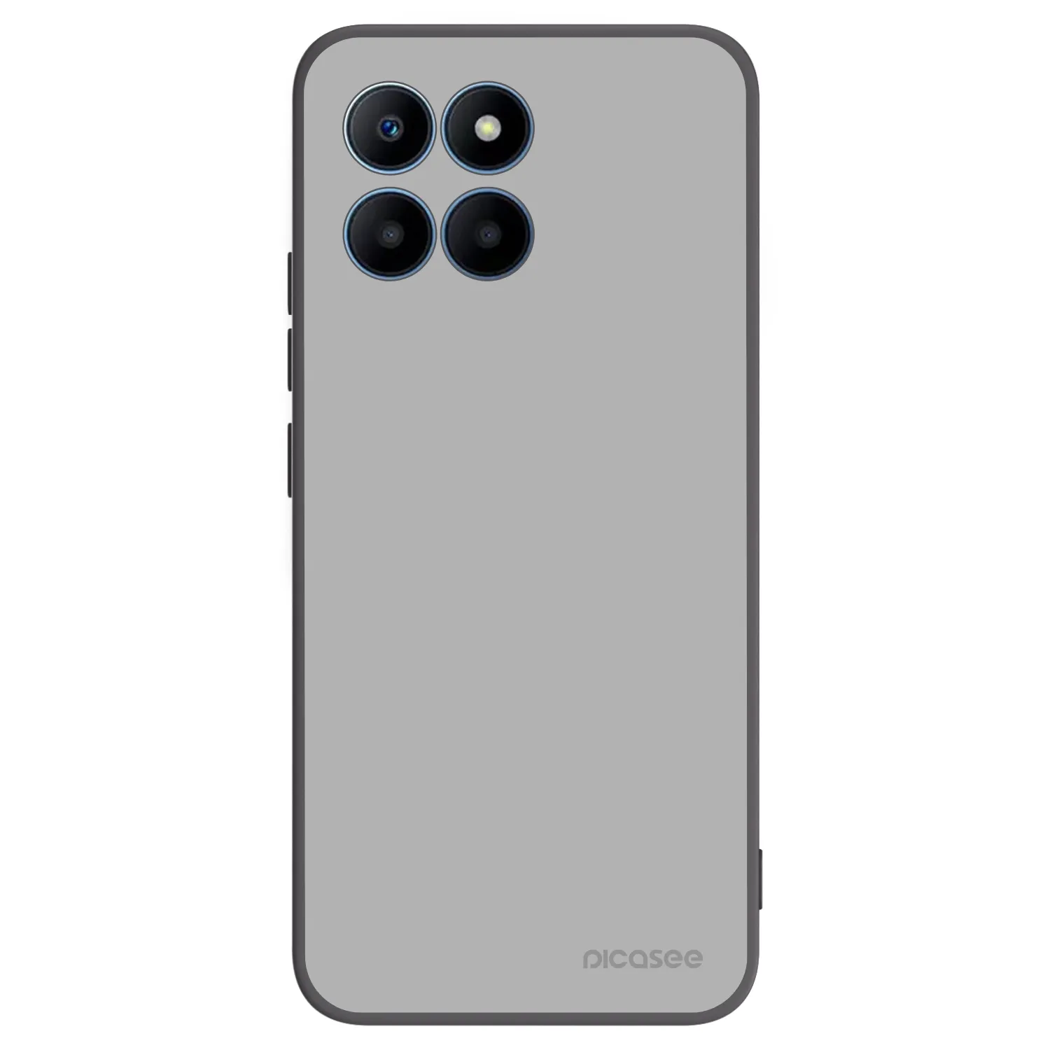 Picasee fekete szilikon tok az alábbi mobiltelefonokra Honor 70 Lite - Stone