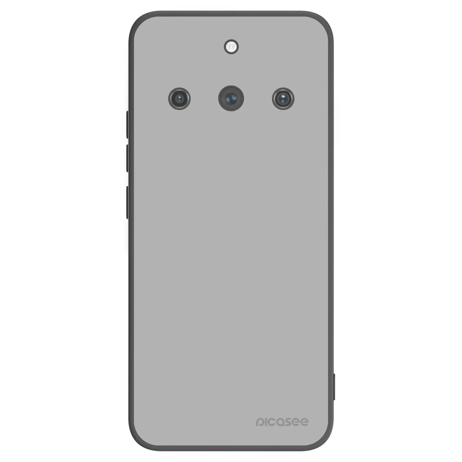 Picasee fekete szilikon tok az alábbi mobiltelefonokra Realme 11 Pro+ - Stone