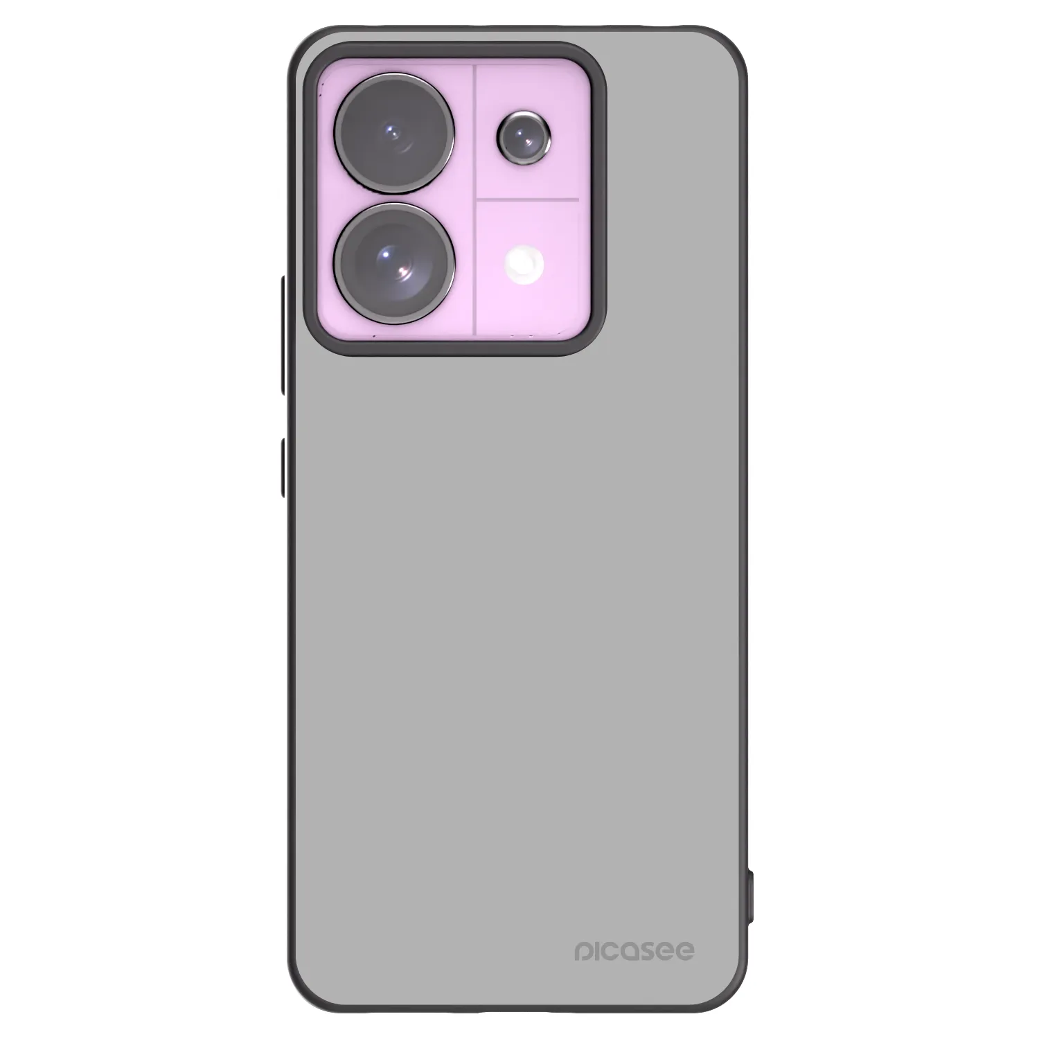 Picasee fekete szilikon tok az alábbi mobiltelefonokra Xiaomi Redmi Note 13 Pro 5G - Stone