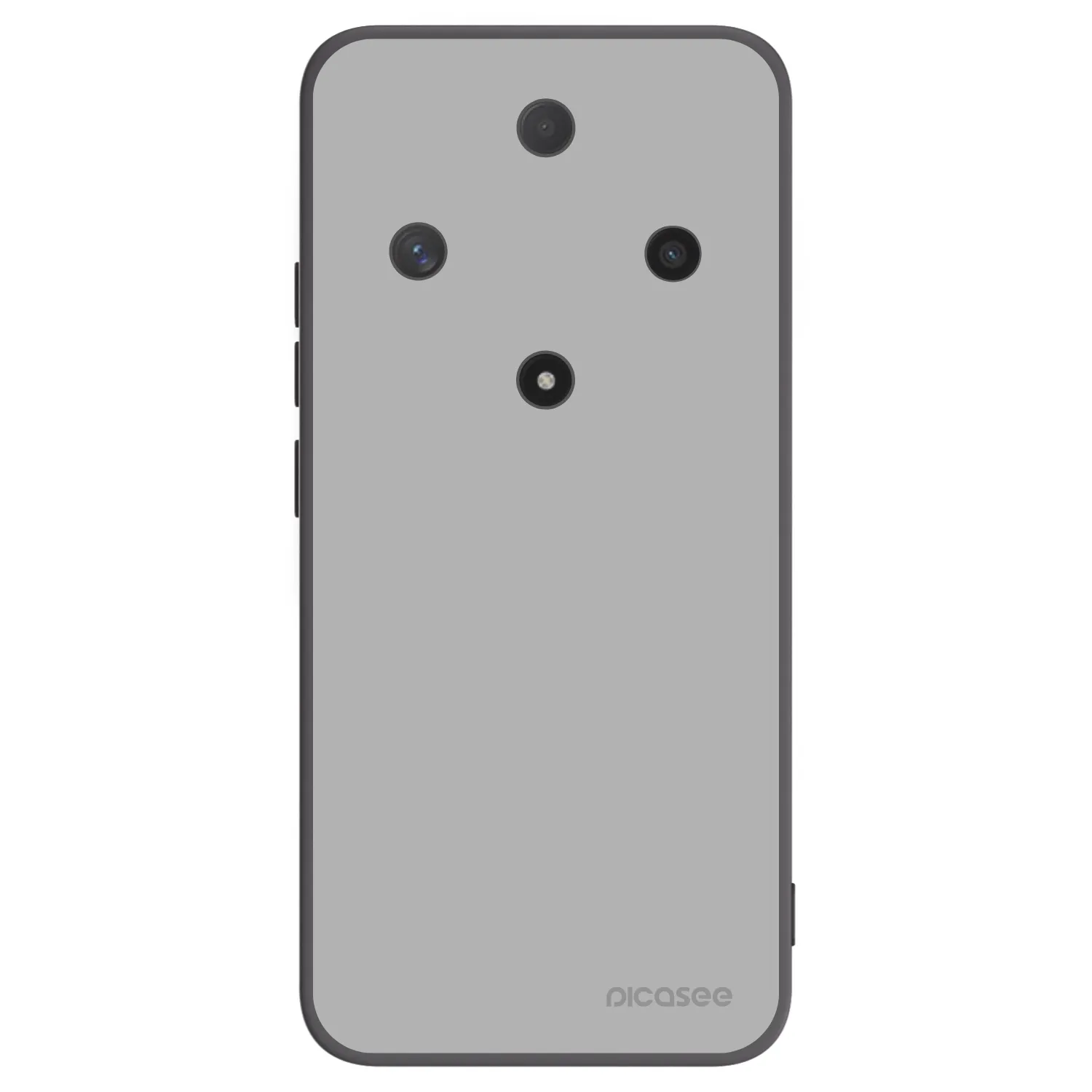 Picasee fekete szilikon tok az alábbi mobiltelefonokra Honor Magic6 Lite 5G - Stone