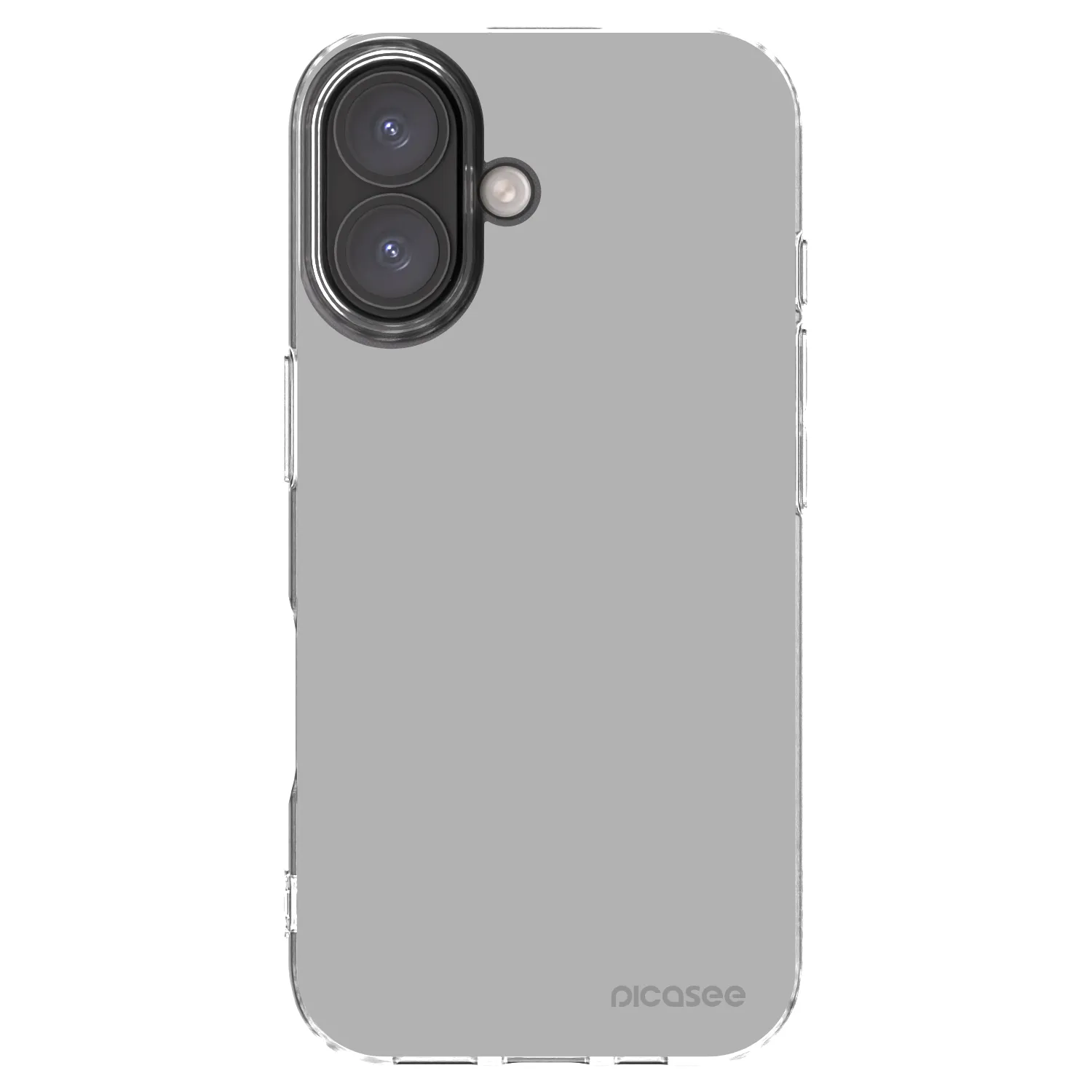 Picasee átlátszó szilikon tok az alábbi mobiltelefonokra Apple iPhone 16 - Stone