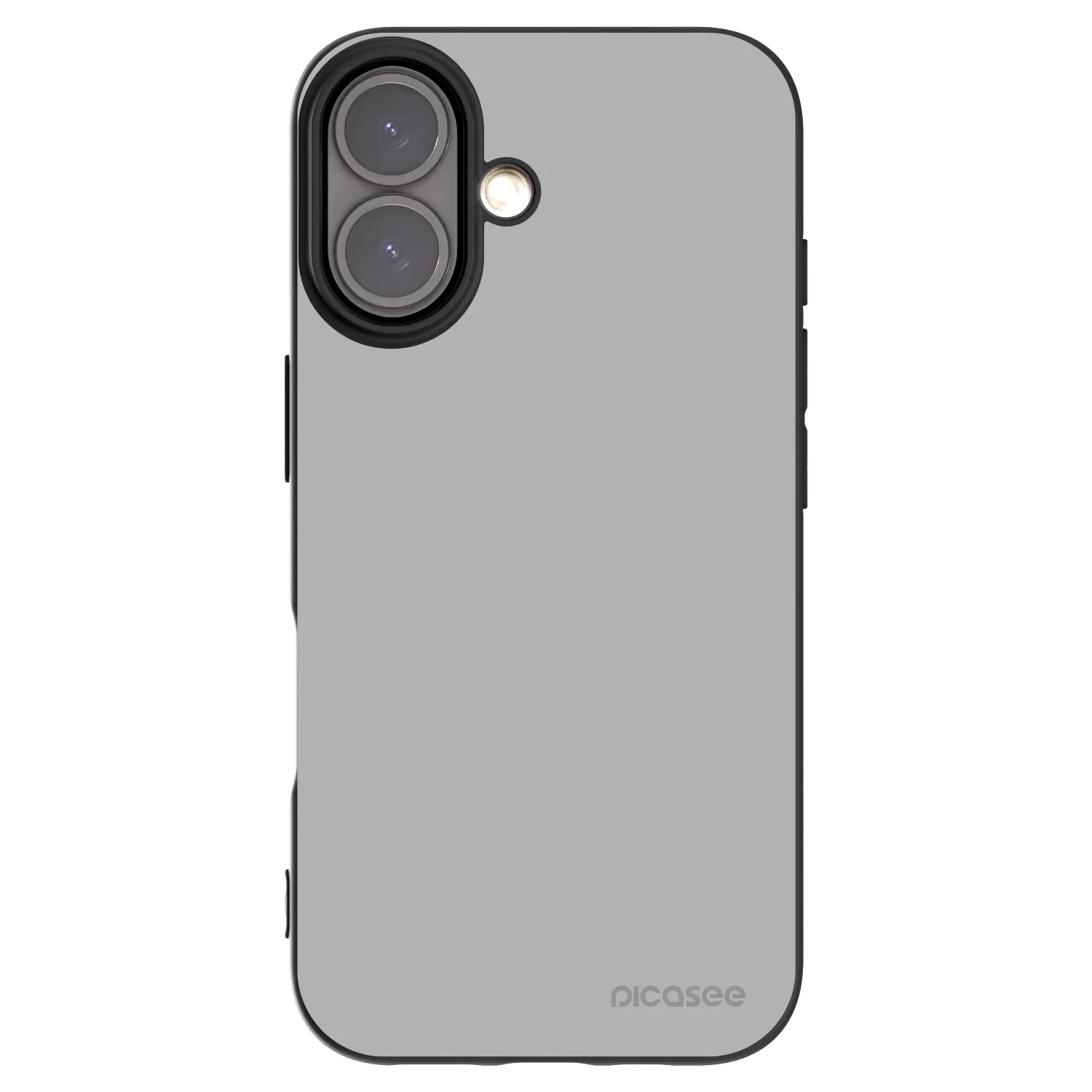 Picasee fekete szilikon tok az alábbi mobiltelefonokra Apple iPhone 16 - Stone