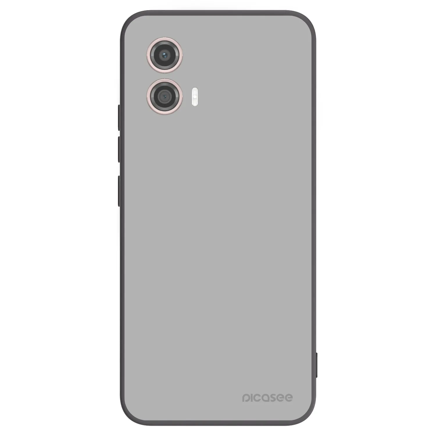 Picasee fekete szilikon tok az alábbi mobiltelefonokra Motorola Moto G53 5G - Stone