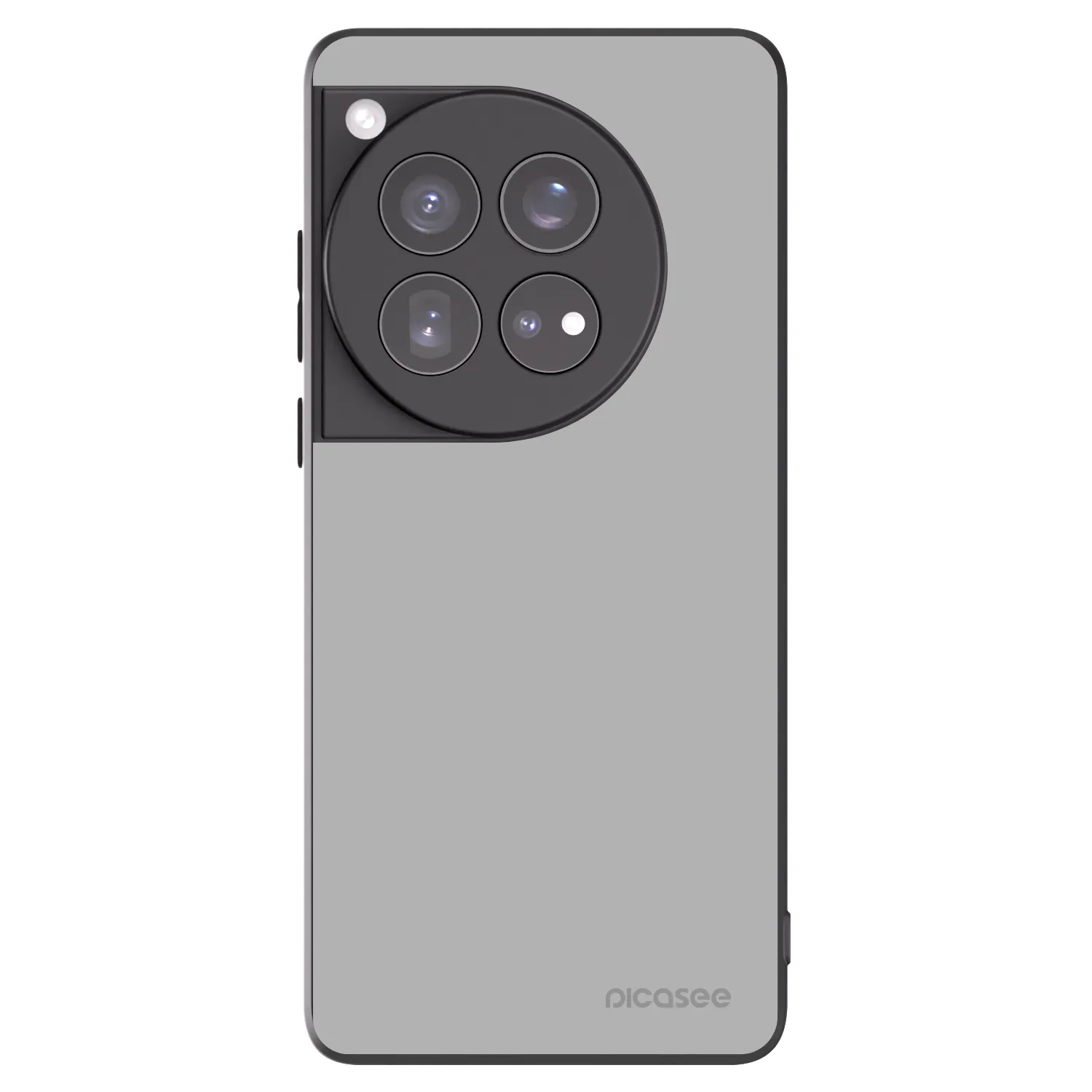 Picasee fekete szilikon tok az alábbi mobiltelefonokra OnePlus 12 5G - Stone