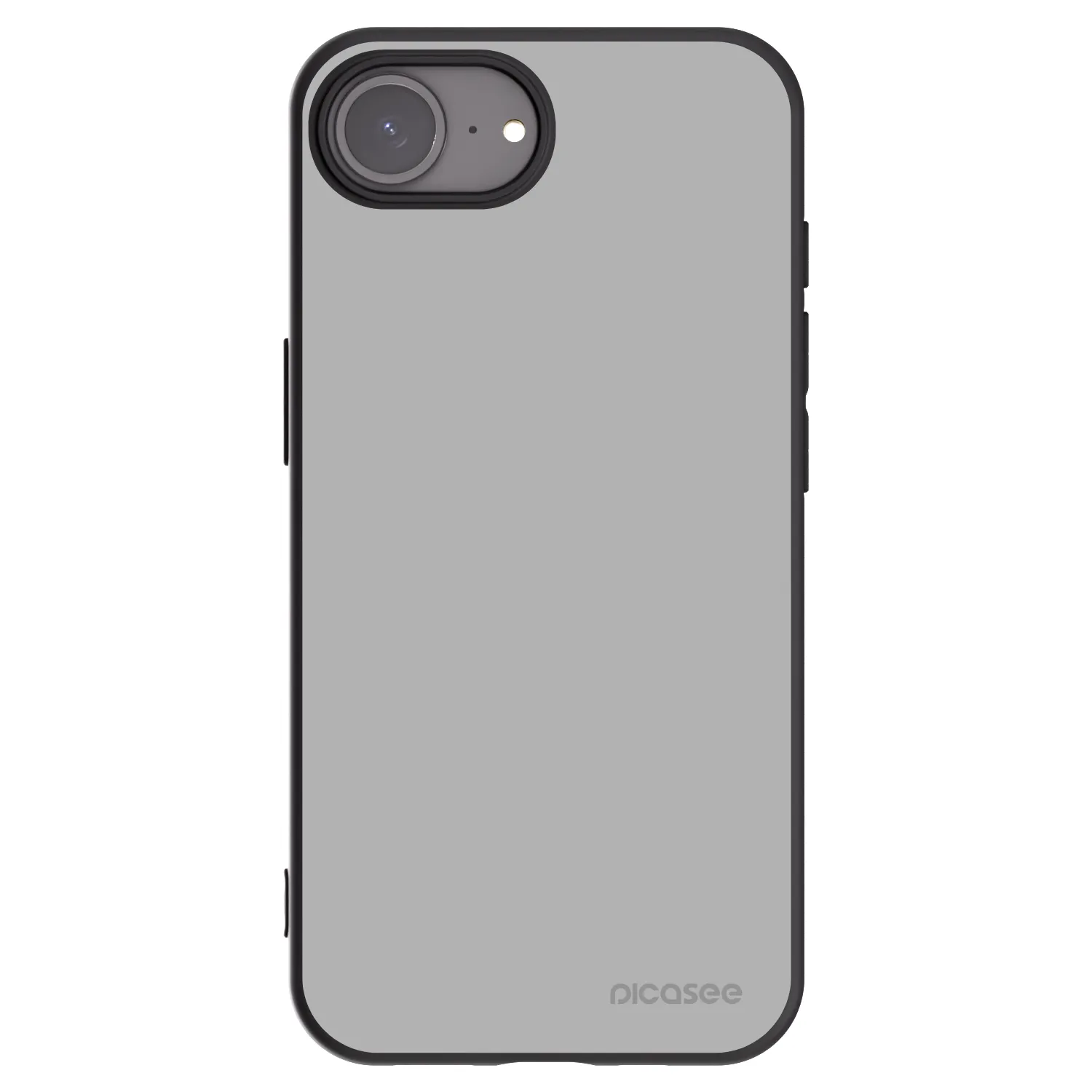 Picasee fekete szilikon tok az alábbi mobiltelefonokra Apple iPhone 16e - Stone