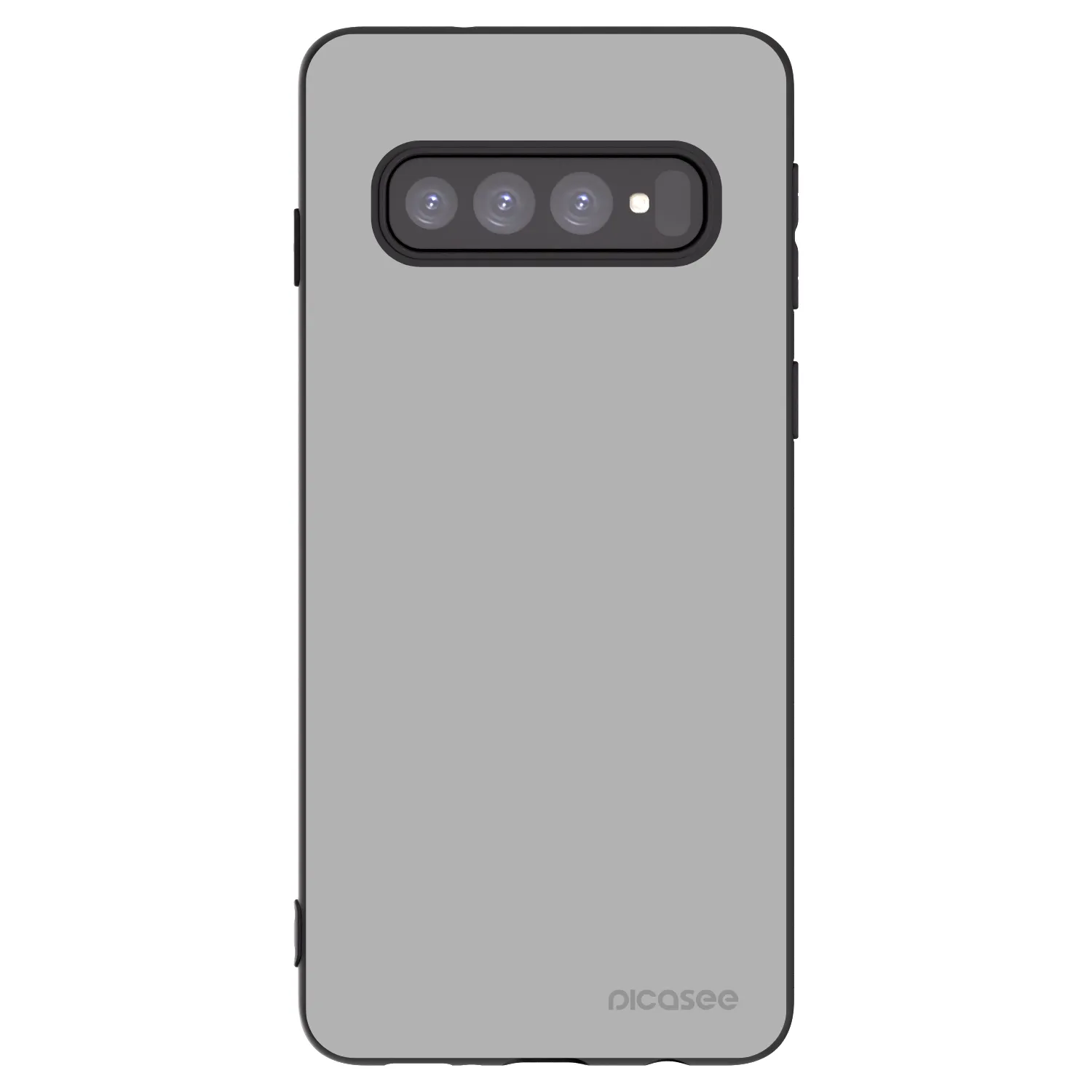 Picasee fekete szilikon tok az alábbi mobiltelefonokra Samsung Galaxy S10 G973 - Stone