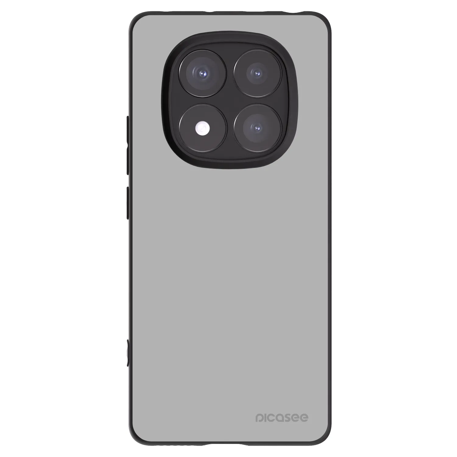 Picasee fekete szilikon tok az alábbi mobiltelefonokra Xiaomi Redmi Note 14 Pro+ 5G - Stone