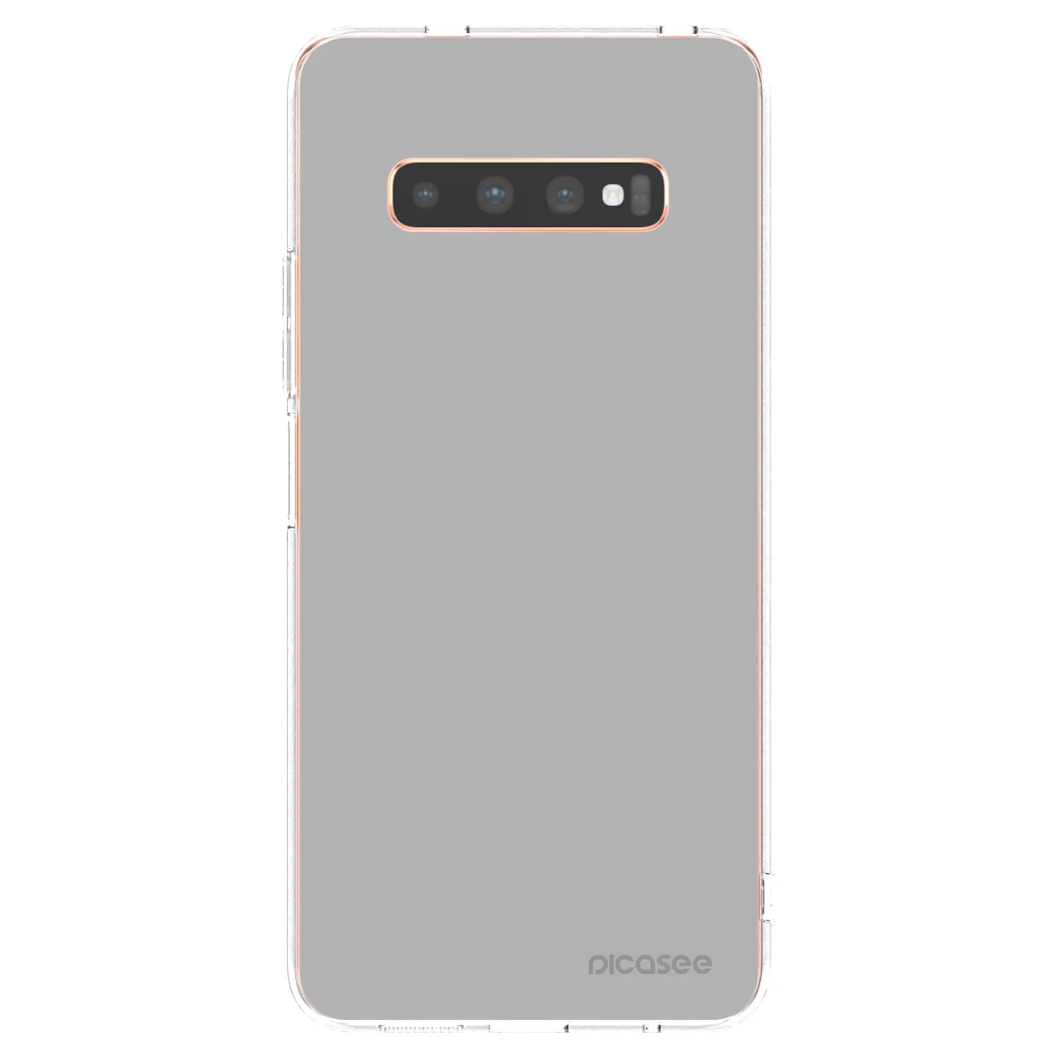 Picasee átlátszó szilikon tok az alábbi mobiltelefonokra Samsung Galaxy S10 Plus G975 - Stone