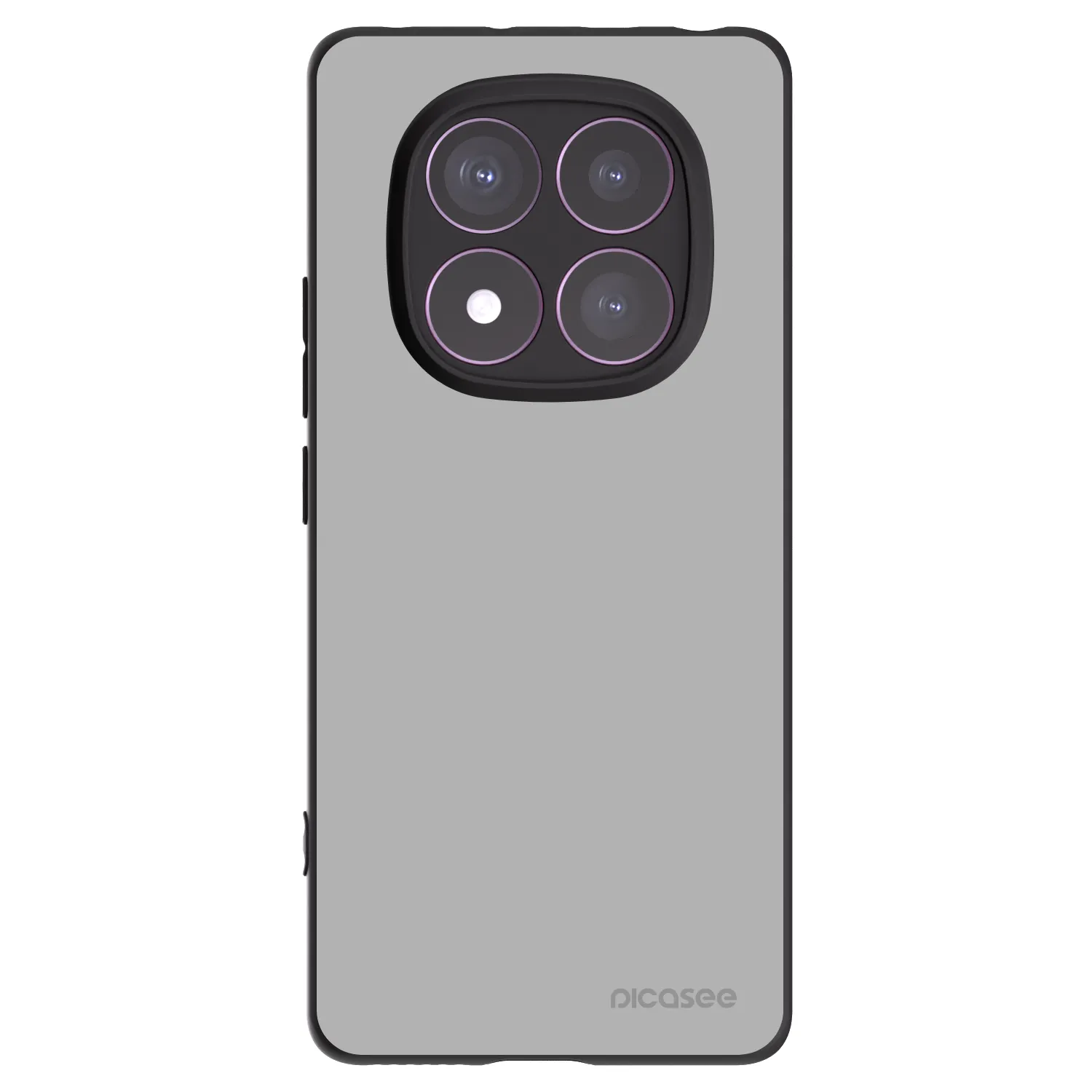 Picasee fekete szilikon tok az alábbi mobiltelefonokra Xiaomi Redmi Note 14 Pro 4G - Stone