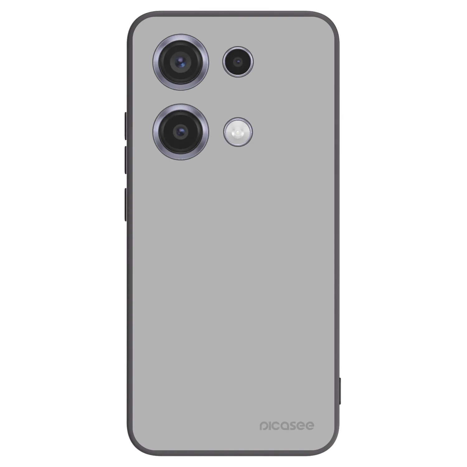 Picasee fekete szilikon tok az alábbi mobiltelefonokra Xiaomi Redmi Note 14S - Stone