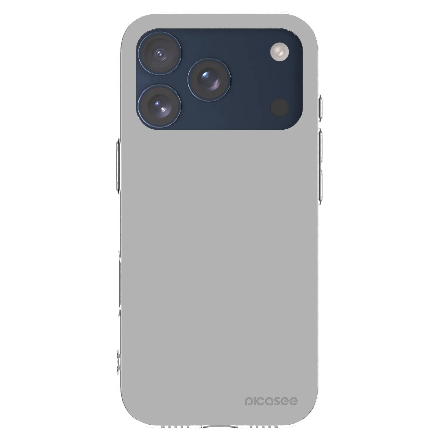 Picasee átlátszó szilikon tok az alábbi mobiltelefonokra Apple iPhone 17 Pro - Stone
