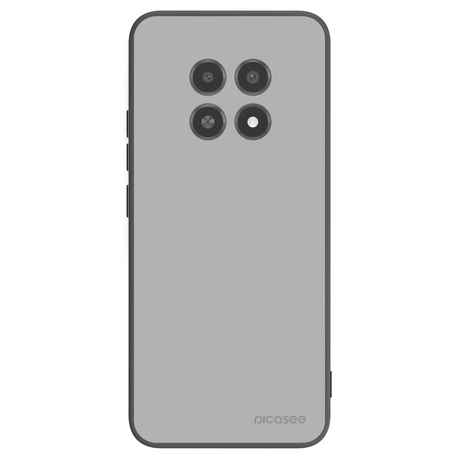 Picasee fekete szilikon tok az alábbi mobiltelefonokra Realme 12X - Stone