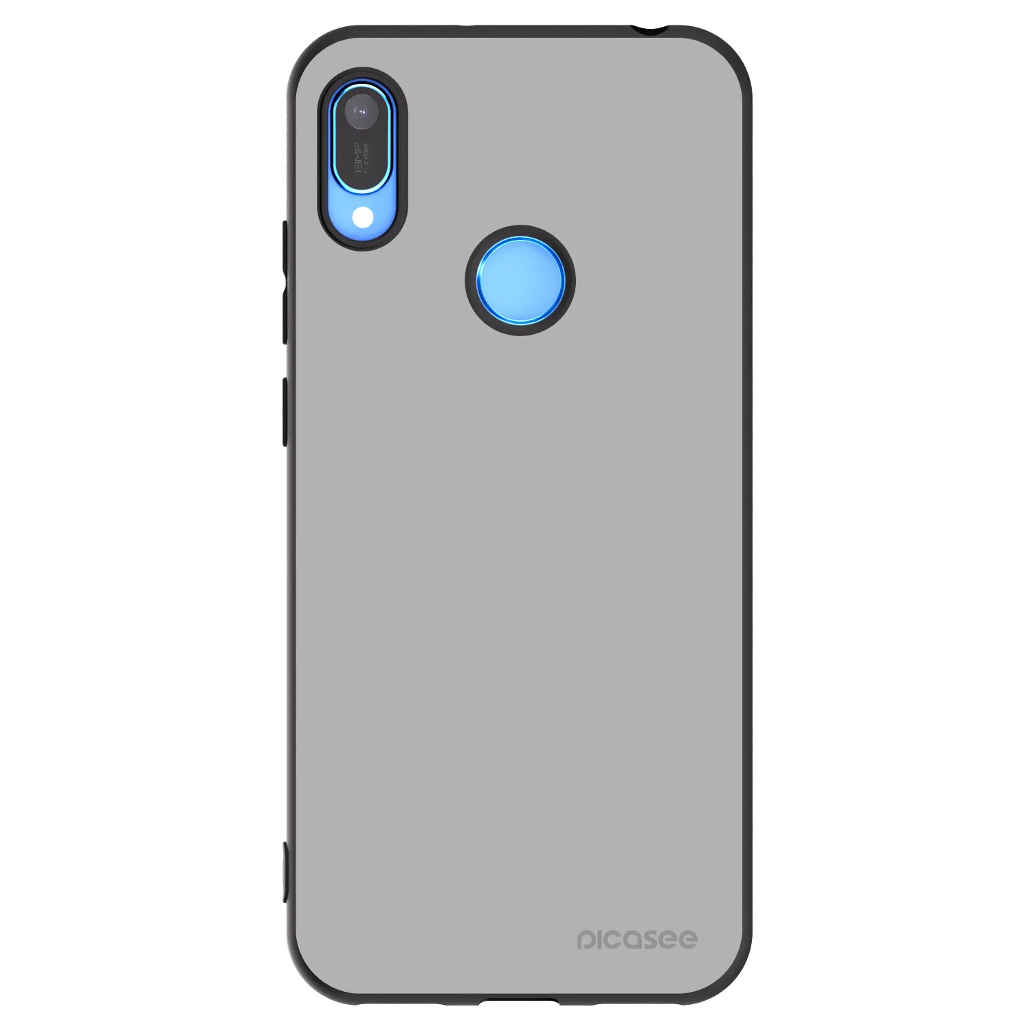 Picasee fekete szilikon tok az alábbi mobiltelefonokra Huawei Y6 2019 - Stone