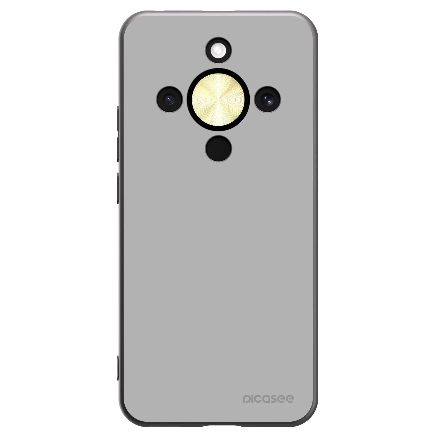 Picasee fekete szilikon tok az alábbi mobiltelefonokra Honor Magic8 Lite 5G - Stone