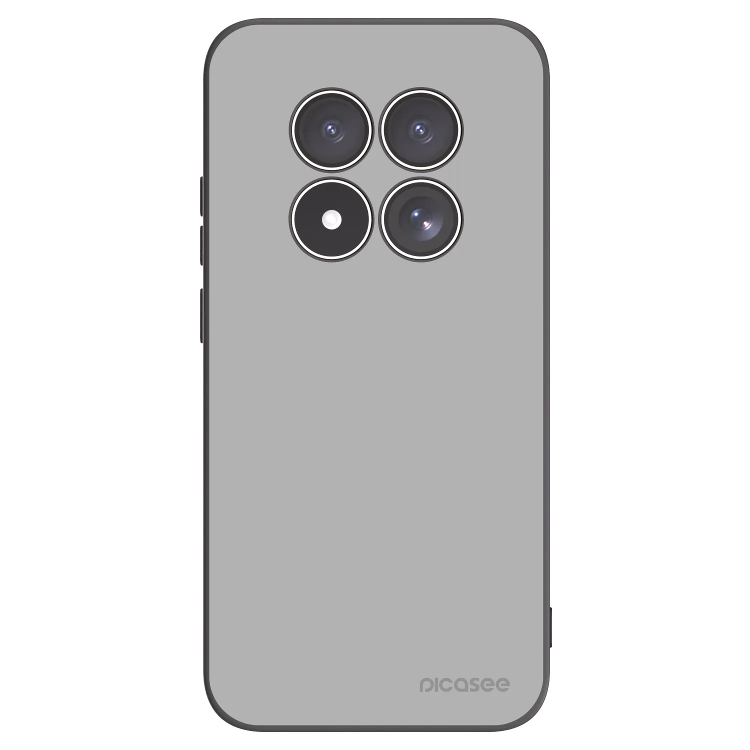 Picasee fekete szilikon tok az alábbi mobiltelefonokra Xiaomi Redmi Note 15 Pro 5G - Stone