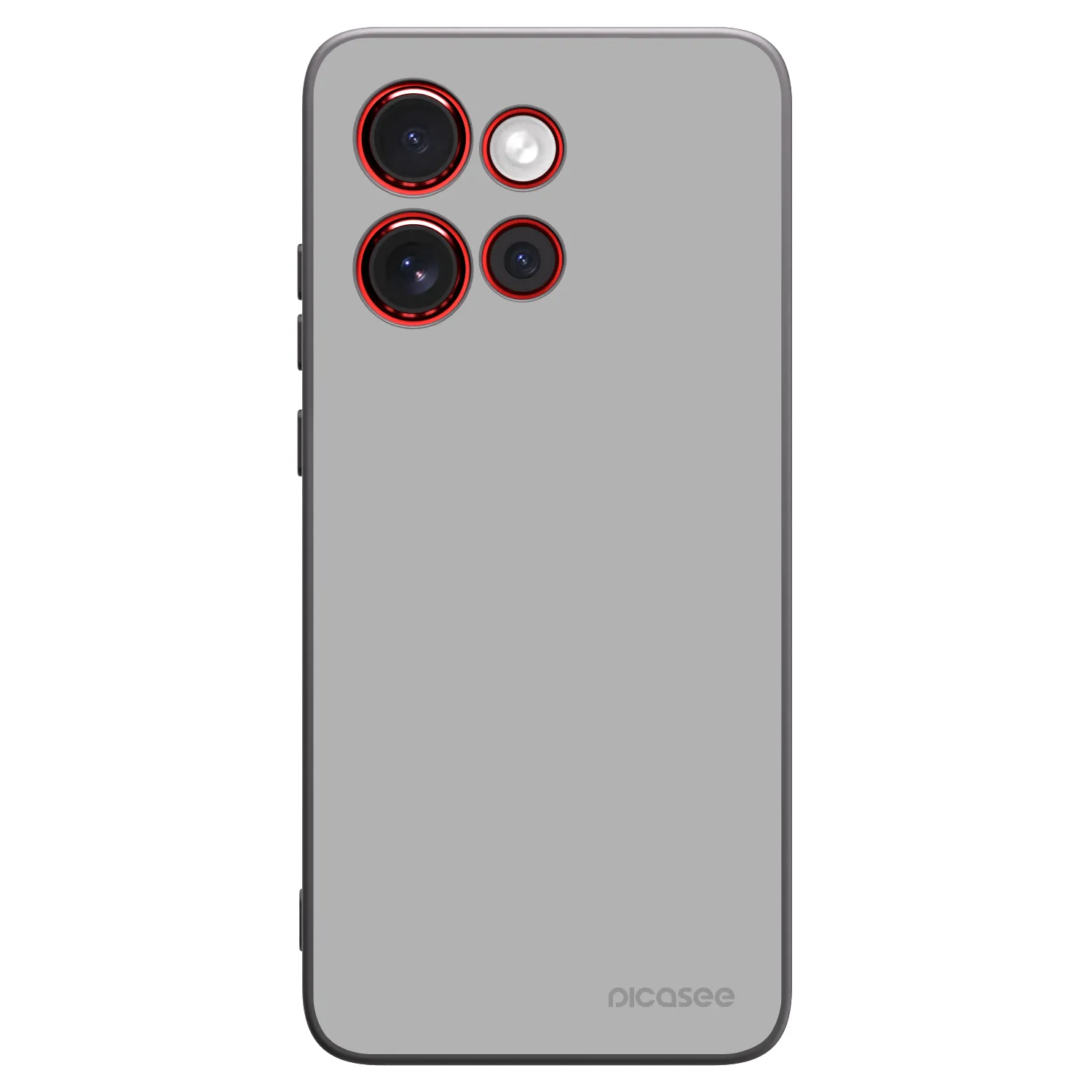 Picasee fekete szilikon tok az alábbi mobiltelefonokra Motorola Edge 60 Neo 5G - Stone
