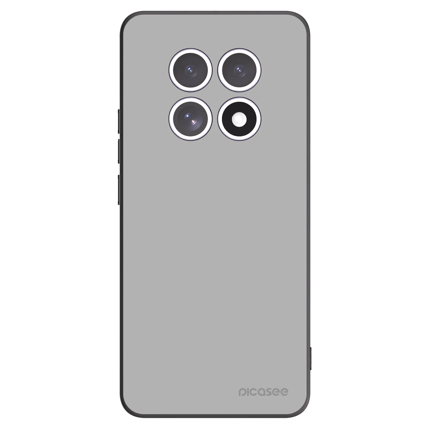 Picasee fekete szilikon tok az alábbi mobiltelefonokra Xiaomi Redmi Note 15 5G - Stone