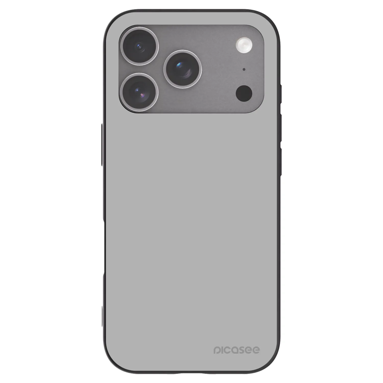 Picasee fekete szilikon tok az alábbi mobiltelefonokra Apple iPhone 18 Pro - Stone