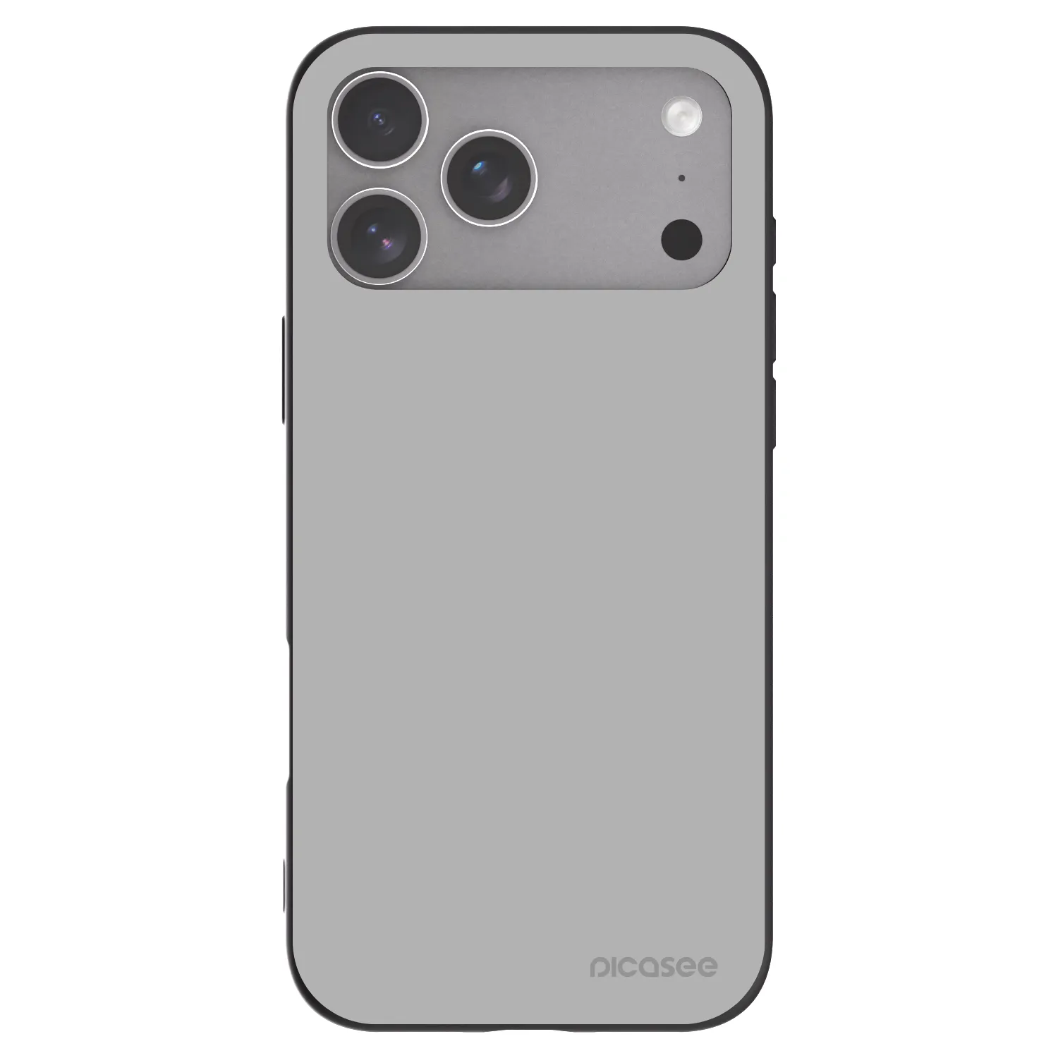 Picasee fekete szilikon tok az alábbi mobiltelefonokra Apple iPhone 18 Pro Max - Stone