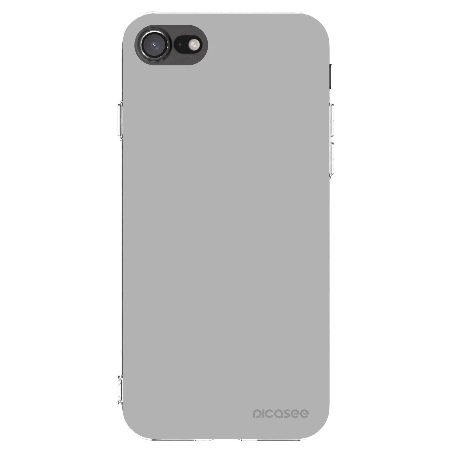 Picasee átlátszó szilikon tok az alábbi mobiltelefonokra Apple iPhone 8 - Stone