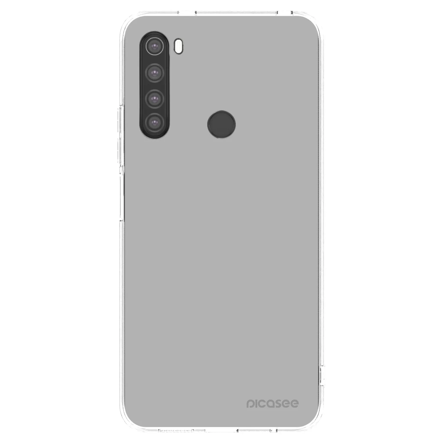 Picasee átlátszó szilikon tok az alábbi mobiltelefonokra Xiaomi Redmi Note 8 - Stone