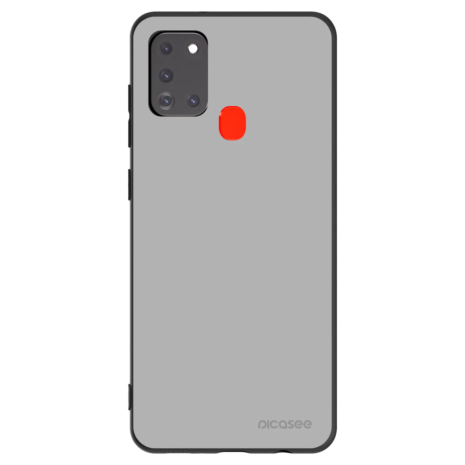 Picasee fekete szilikon tok az alábbi mobiltelefonokra Samsung Galaxy A21s - Stone