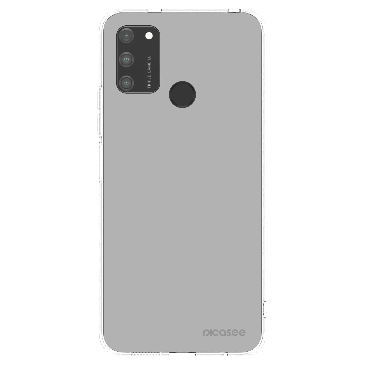 Picasee átlátszó szilikon tok az alábbi mobiltelefonokra Honor 9A - Stone