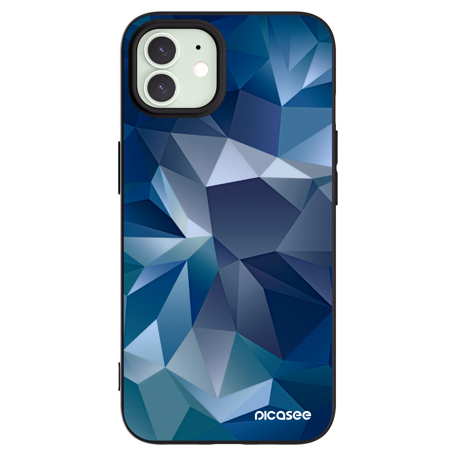 Picasee fekete szilikon tok az alábbi mobiltelefonokra Apple iPhone 12 - Wallpaper