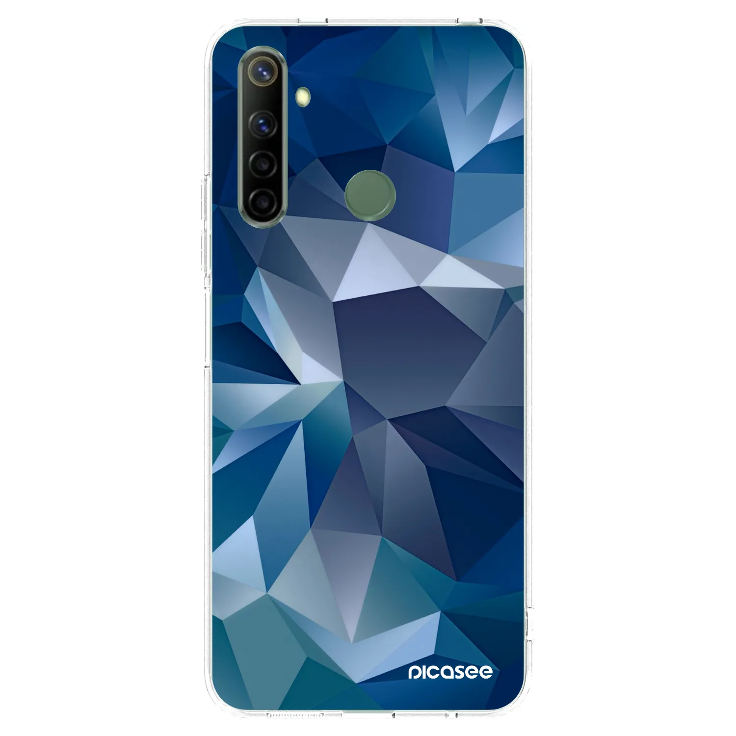 Picasee átlátszó szilikon tok az alábbi mobiltelefonokra Realme 6i - Wallpaper