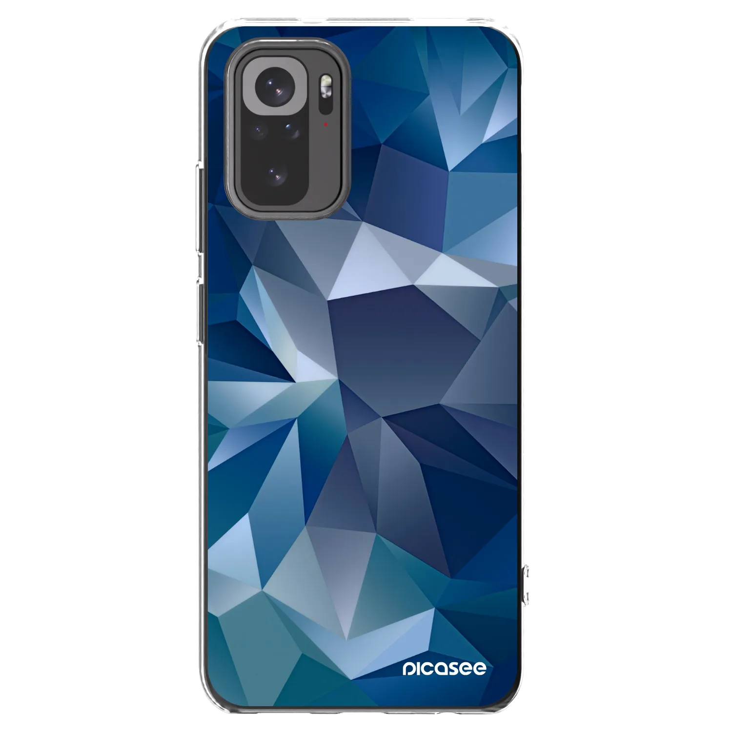 Picasee átlátszó szilikon tok az alábbi mobiltelefonokra Xiaomi Redmi Note 10 - Wallpaper