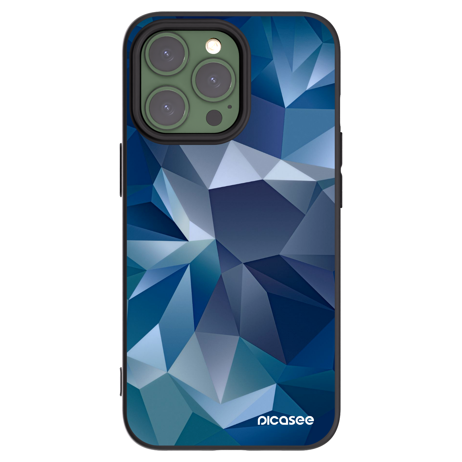 Picasee fekete szilikon tok az alábbi mobiltelefonokra Apple iPhone 13 Pro - Wallpaper