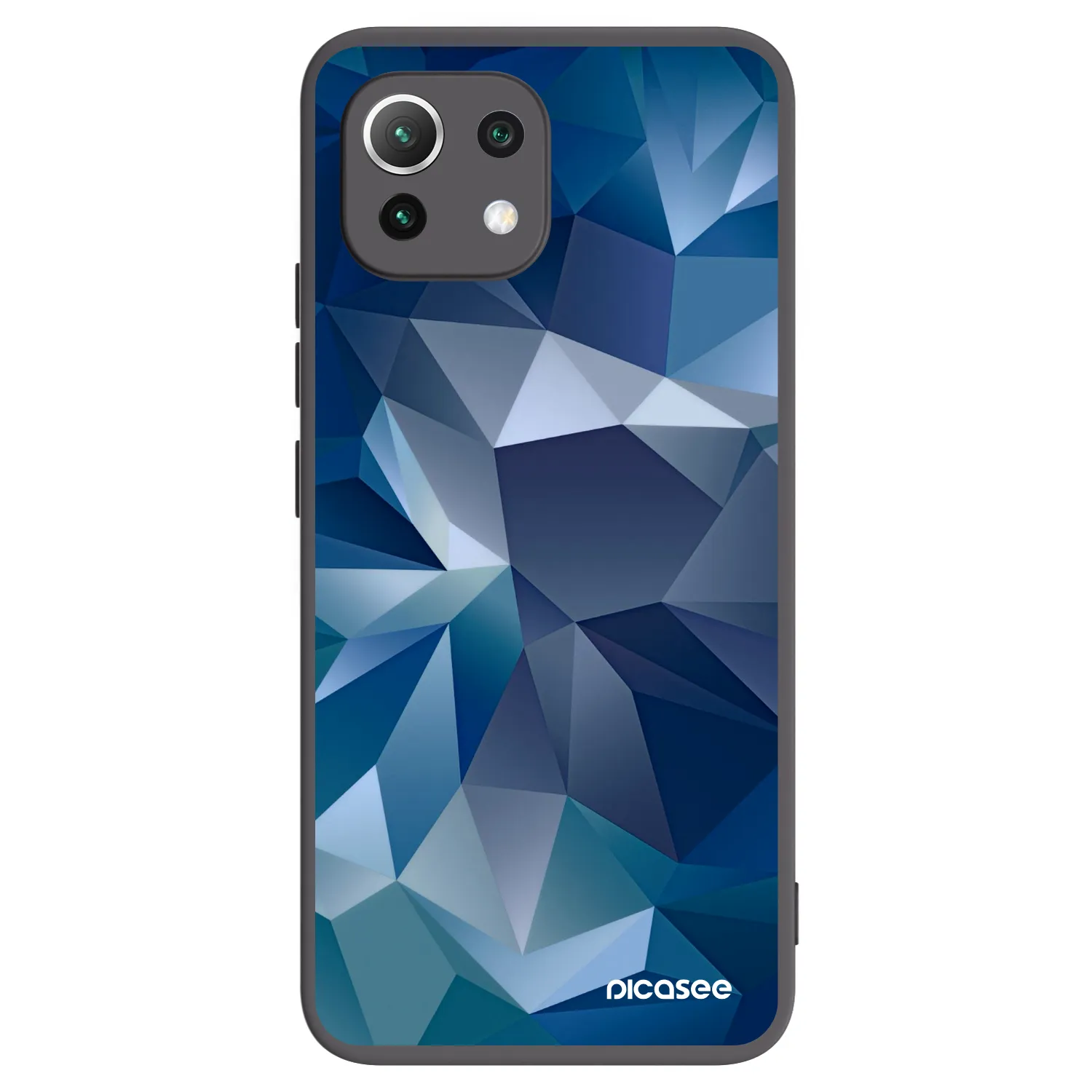 Picasee fekete szilikon tok az alábbi mobiltelefonokra Xiaomi 11 Lite 5G NE - Wallpaper