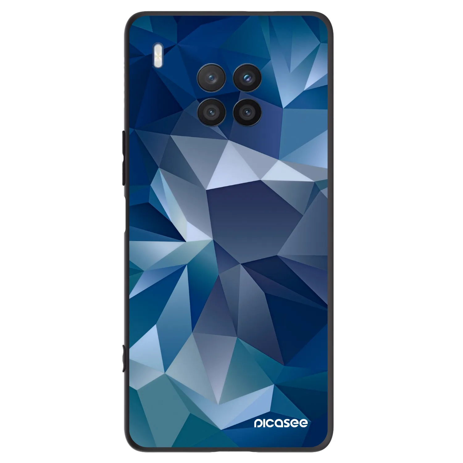 Picasee fekete szilikon tok az alábbi mobiltelefonokra Honor 50 Lite - Wallpaper