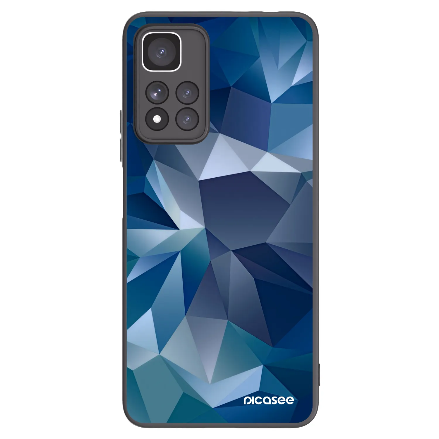 Picasee fekete szilikon tok az alábbi mobiltelefonokra Xiaomi Redmi Note 11 Pro+ 5G - Wallpaper