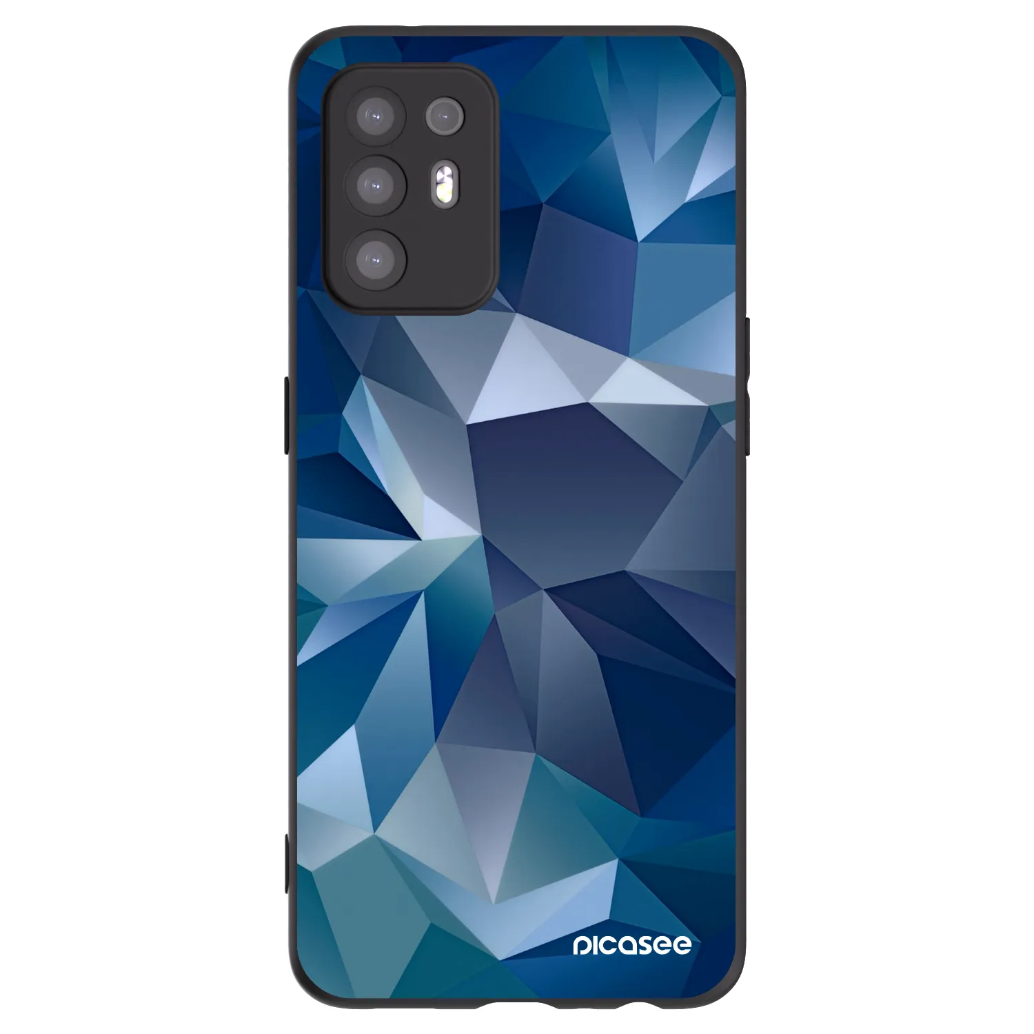 Picasee fekete szilikon tok az alábbi mobiltelefonokra OPPO A94 5G - Wallpaper