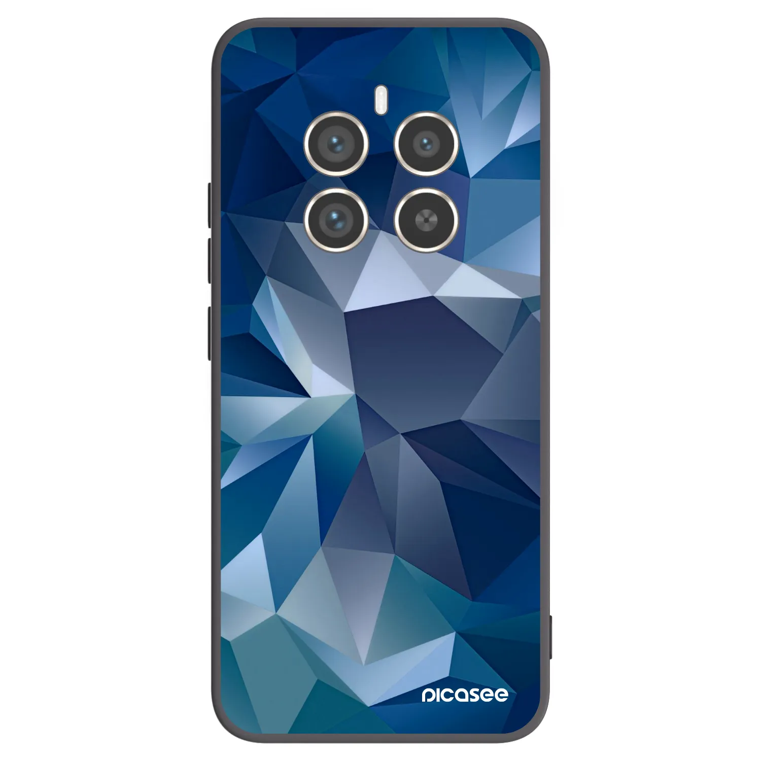 Picasee fekete szilikon tok az alábbi mobiltelefonokra Realme 12 Pro 5G - Wallpaper