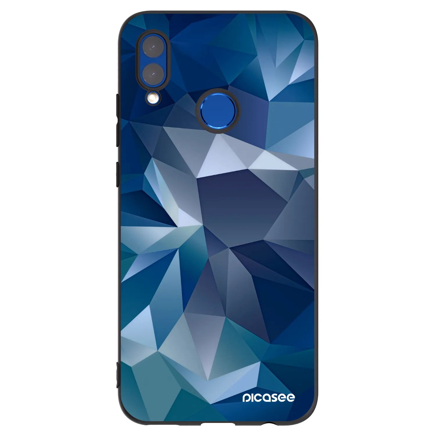 Picasee fekete szilikon tok az alábbi mobiltelefonokra Honor 10 Lite - Wallpaper
