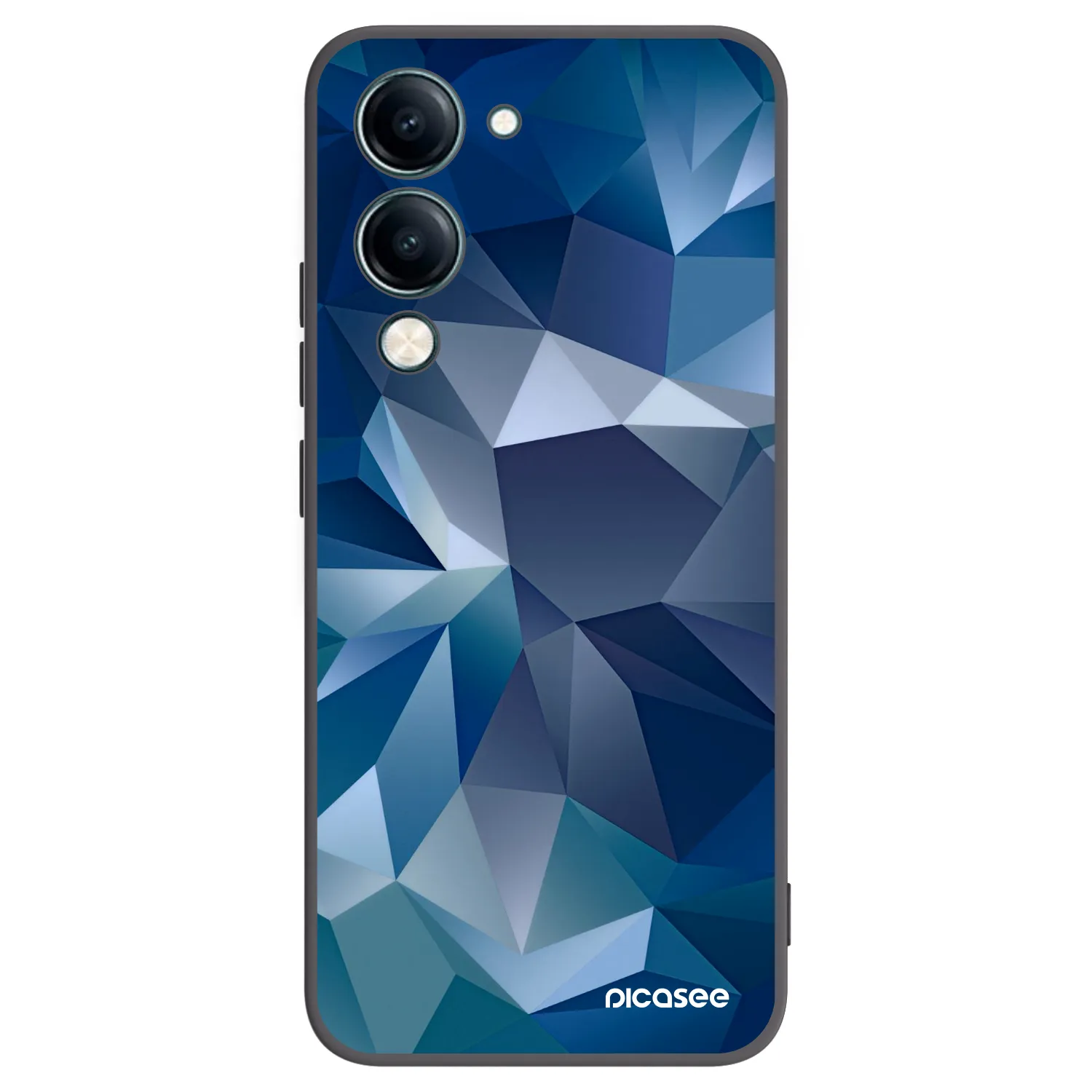Picasee fekete szilikon tok az alábbi mobiltelefonokra Vivo Y29s 5G - Wallpaper