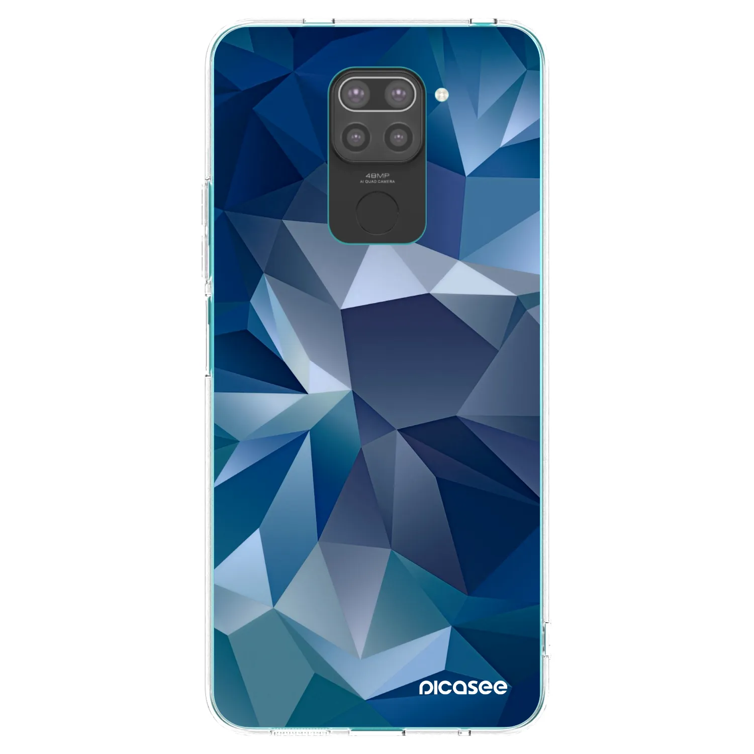 Picasee fekete szilikon tok az alábbi mobiltelefonokra Xiaomi Redmi Note 9 - Wallpaper