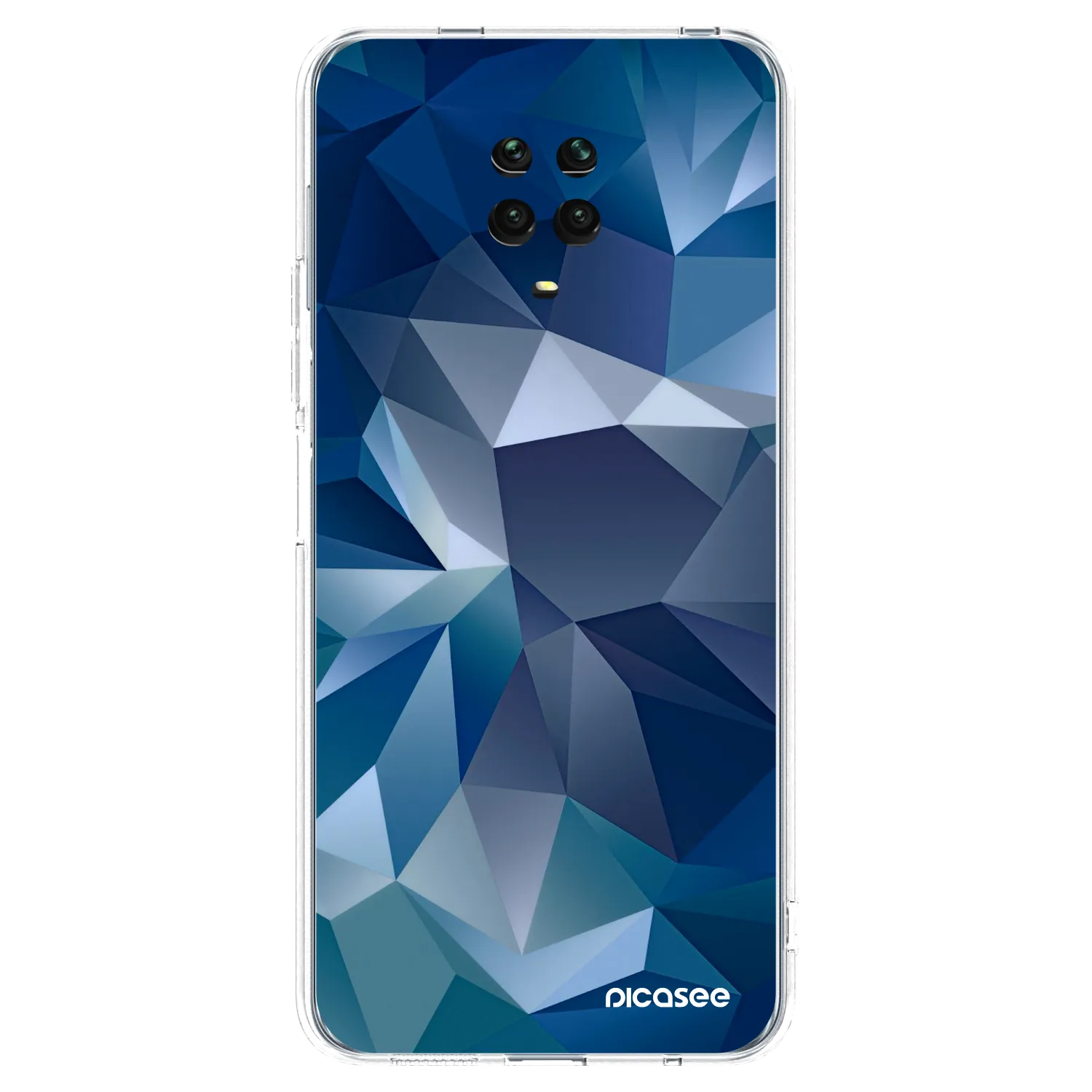 Picasee átlátszó szilikon tok az alábbi mobiltelefonokra Xiaomi Redmi Note 9S - Wallpaper