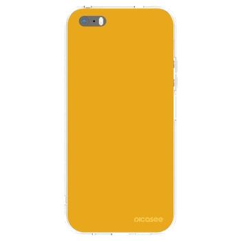Picasee átlátszó szilikon tok az alábbi mobiltelefonokra Apple iPhone 5/5S/SE - Sun