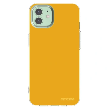 Picasee átlátszó szilikon tok az alábbi mobiltelefonokra Apple iPhone 12 - Sun