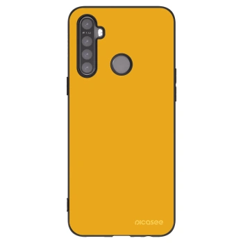 Picasee fekete szilikon tok az alábbi mobiltelefonokra Realme 5 - Sun