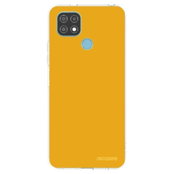 Picasee átlátszó szilikon tok az alábbi mobiltelefonokra Realme C21 - Sun